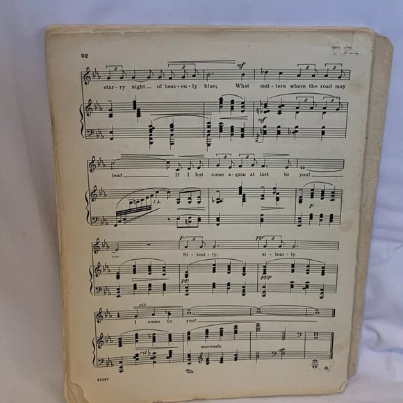 Ezio Pinza Album Of Concert Songs And Arias Vintage Sheet Music 14 Songs 91 Page - Picture 2 of 7